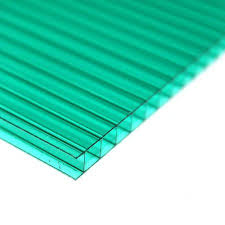 CHAPA DE POLICARBONATO AVEOLAR VERDE