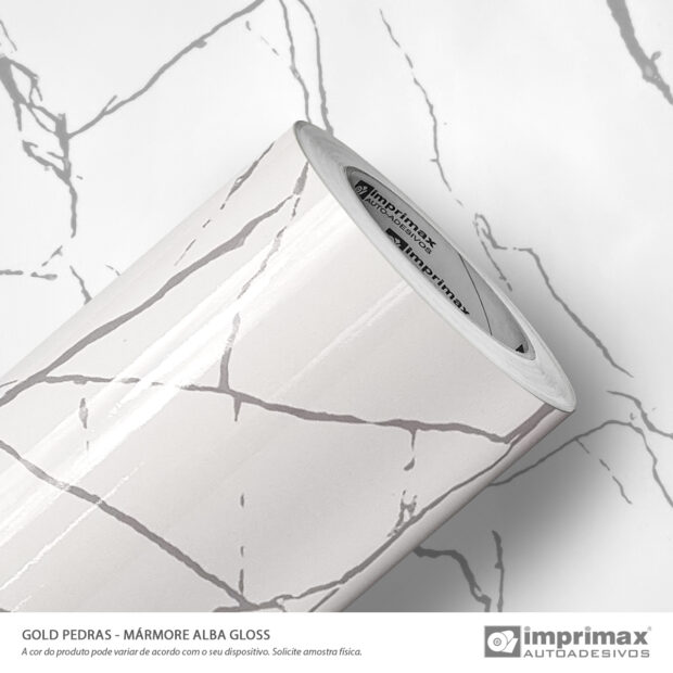 Foto de Adesivo decorativo mármore alba gloss