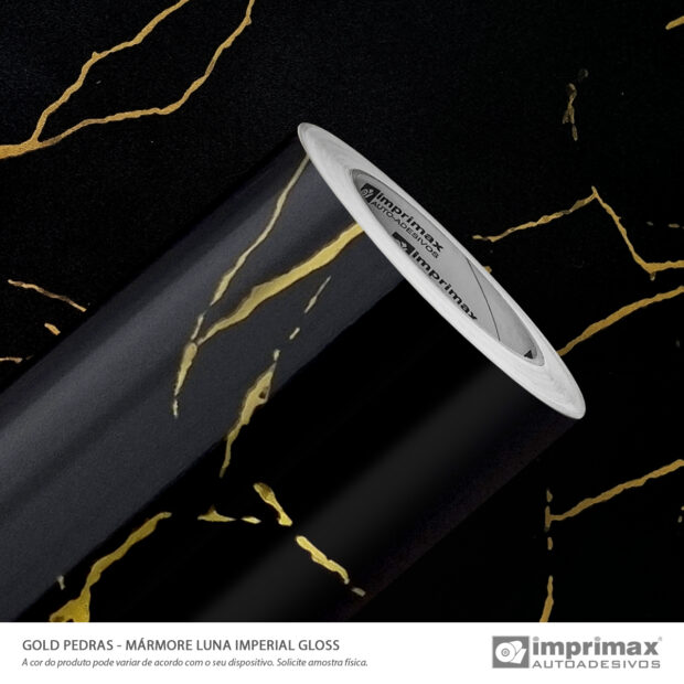 Foto de Adesivo decorativo mármore luna imperial
